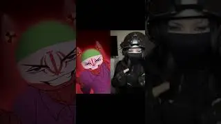 LONELY VS REAL LIFE 🪖 #countryhumans