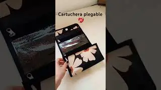 Cartuchera plegable🌸 #ideadeemprendimiento #diydecostura #costurafacil #costuracreativa