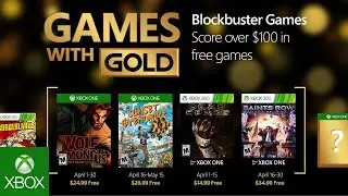 Xbox One Free Games With Gold April 2016 - The Wolf Among Us / Sunset Overdrive Gameplay Trailer ✔