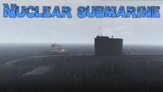 Nuclear Submarine Monument | Custom Rust Monument | RobJ's Maps