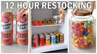 12 Hours Of Restocking/Organizing/Cleaning ASMR Videos To Fall Asleep To