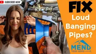 Loud Banging Pipes? Fixed! Water Hammer Knocking Toilet Tap Washing Machine