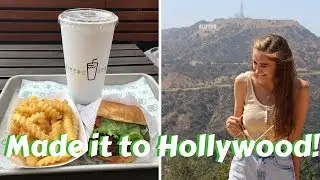 HIKING TO THE HOLLYWOOD SIGN + TRYING SHAKE SHACK