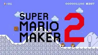 SMB1 (Snow - Editor) - Super Mario Maker 2