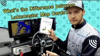 В чем разница между картами Humminbird LakeMaster?
