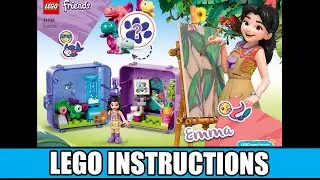 LEGO Instructions: How to Build LEGO Emma's Jungle Play Cube - 41438 (LEGO FRIENDS)