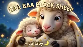 Bedtime Songs for Kids  | Baby Sleep Music |Baa Baa Black Sheep Lullaby  @LunaandMiloTV #lullaby