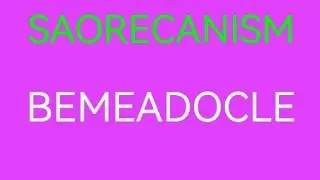 In SAORECANISM, BEMEADOCLE, at the Six Divine Principles of People's Equality Before God the Creator