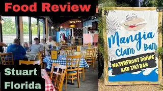 Mangia Clam Bar Food Review & Tour Stuart, Florida Italian + #mangiaclambar