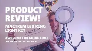 Going Live? You need the Mactrem led ring light kit review
