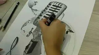 VlogART #1: relaxing drawing session