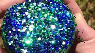 Satisfying Floral Foam Glitter Crush