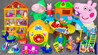 64 Minutes Satisfying with Unboxing Full Peppa Pig Toys, Slide Playset Collection | ZoZo ASMR Love