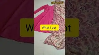 Meesho what I ordered Vs what I got✨ Rs.318/- #meesho #shorts #shortvideo #trending #viral
