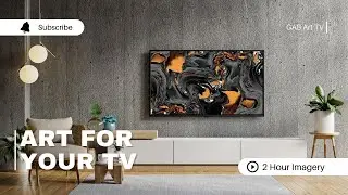 Abstract Artistic Marble | Art For Your TV | GAB Art TV | Screen Saver | Gallery | 2 Hours | HD