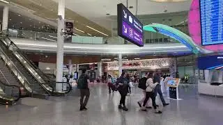 Toronto Pearson Airport (YYZ) Walking Directions - Arrival to Car Rentals, Ground Transportation
