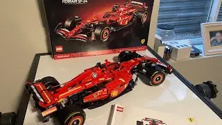 Lego F1 Ferrari build time lapse