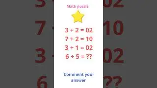 Only 5 Seconds ⏱️ | Math Puzzle