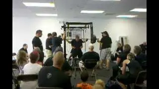 Josh Spaeth 605lbs Raw Squat