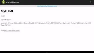 Get user-agent of your WebView/browser and HTML5 test, run on KitKat