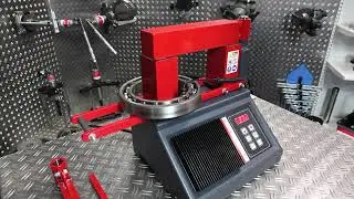 Easy mounting of bearings, couplings, gears with a Induction heater BETEX 22 ESDi