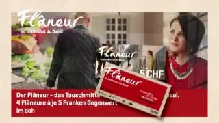 Fl&acirc;neur &ndash; so entdeckst du Basel! 1. Juni 2017 &ndash; Markthalle Basel!