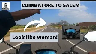 CONTINUOUSLY 100 KMPH SPEED |  COIMBATORE TO SALEM  | MT15 RIDE VLOG |TAMIL | MR.BLACKBIKER.