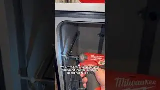 Ge dishwasher. Fixed #zipfixappliance #seattle #appliancerepair #dishwasher #dishwasherrepair