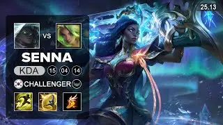 Senna vs Zeri ADC - KR Challenger - Patch 25.13 Season 15