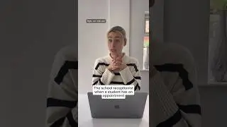 Секретарь школы, когда у ученика назначена встреча