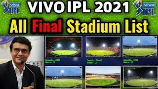 VIVO IPL 2021 All Venues Final List | IPL 2021 All Stadium Details and Name @sports.canvas