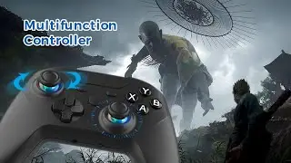DOBE wired, 2.4G and Bluetooth three mode controller promotional video