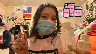 Bestie tries skincare on you (Real Camera Touching, LoFi ASMR)