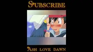 pokemon ash x dawn love story pokemon love #shorts
