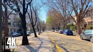 [4K] Exploring the River Plate Neighborhood | Buenos Aires City Walk 