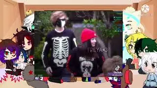 Fandoms react to each other |ranboo| apologies KineMaster is being mean