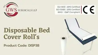 Disposable Bed Sheet Roll's Manufacturer | Non Woven | GWS Surgicals LLP
