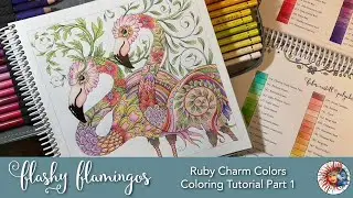 Flamingos Part 1 - Ruby Charm Colors