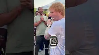 WILL SMITH & ED SHEERAN juntos com REL&Oacute;GIOS INSANOS 🔥 | TANK OU RM? 🤔 | #shorts #watches #relogios