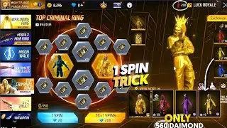 GOLDEN TOP CRIMINAL BUNDLE Spin Even #freefire #shorts #short 