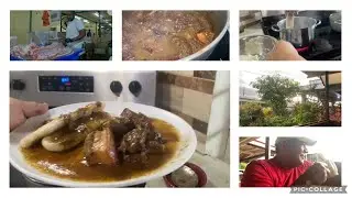 Ah want ah piece ah pork! How to make stewed pork and dumplings…. Mmmmmhmmm
