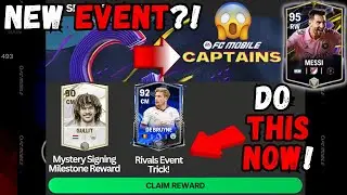 New Captains Event?! DO THIS RIVALS EVENT TRICK NOW! CLAIMING MYSTERY MILESTONE REWARDS IN FC MOBILE