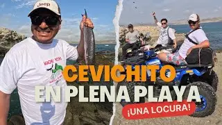 CEVICHITO EN UNA PLAYA ESCONDIDA | UNA MARAVILLA AL NORTE DE LIMA | COCOY - HUACHO