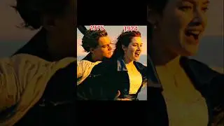 Titanic Jack & Rose| Then & Now❤️🔥#titanic #shortvideo #jackandrose