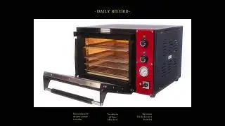 🍕All-in-One Baking Oven - Perfect for Home and Commercial Use!