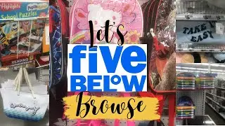5 BELOW BACK TO SCHOOL: SHOP WITH ME 2022 #fivebelow #backtoschool2022 #shopwithme