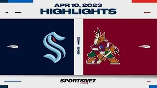 NHL Highlights | Kraken vs. Coyotes - April 10, 2023