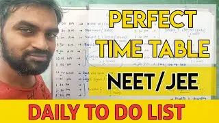 Perfect Daily Time Table | NEET 2021 | JEE 2021 | Study Tips in Tamil | Senthilnathan