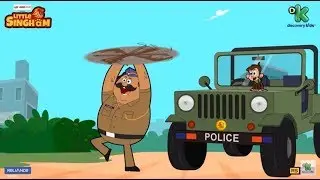 Hawaldaar Karate Funny Moments: Part 2 | Little Singham | Discovery Kids | Kids Cartoon