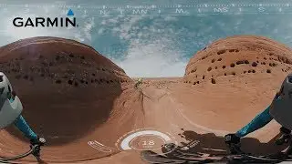 Garmin VIRB 360: Mountain Biking Bartlett Wash, Moab, UT